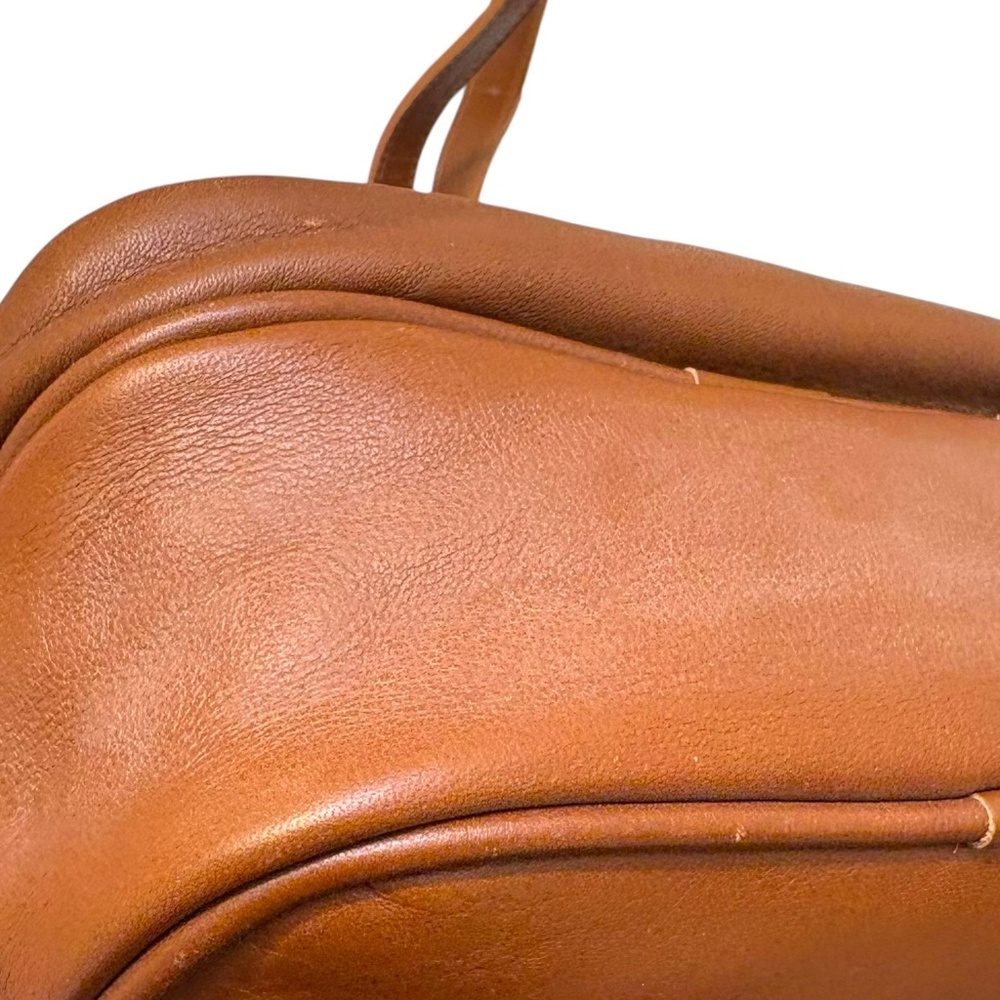 Coach international travel bag #0511 in British Tan leather unisex - Picture 5 of 12